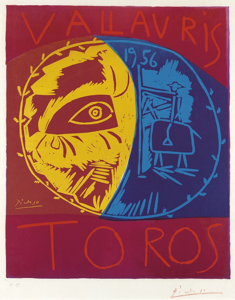 Vallauris 1956 Toros by Pablo Picasso