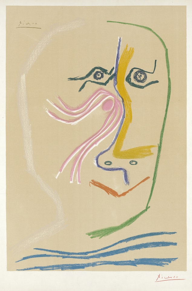 Hommage a René Char by Pablo Picasso