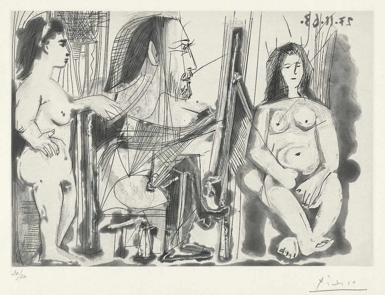 Dans l'Atelier by Pablo Picasso