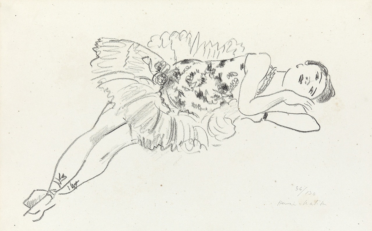 Danseuse entendue by Henri Matisse