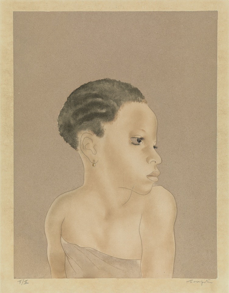 La Petite Africaine by Leonard Tsuguharu Foujita