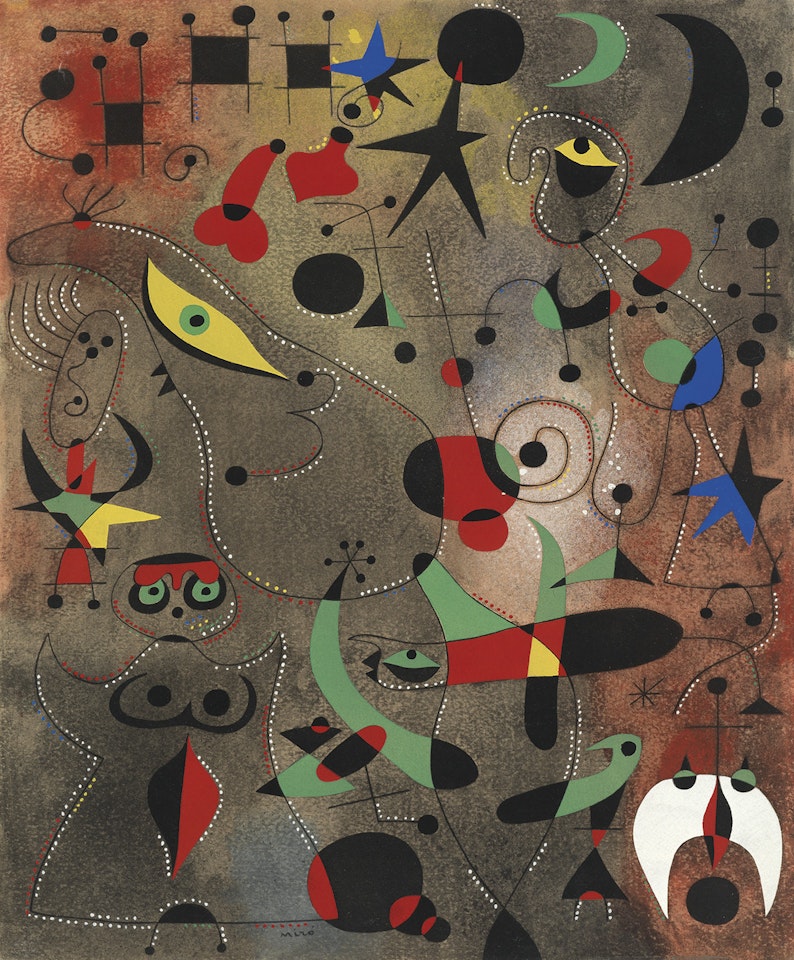 Reveil au petit jour by Joan Miró