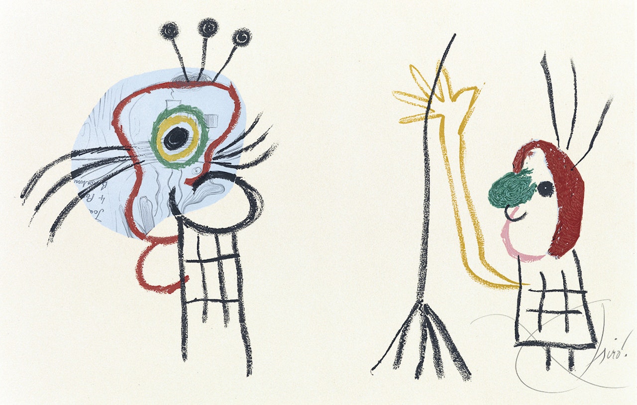 L'Enfance d'Ubu by Joan Miró