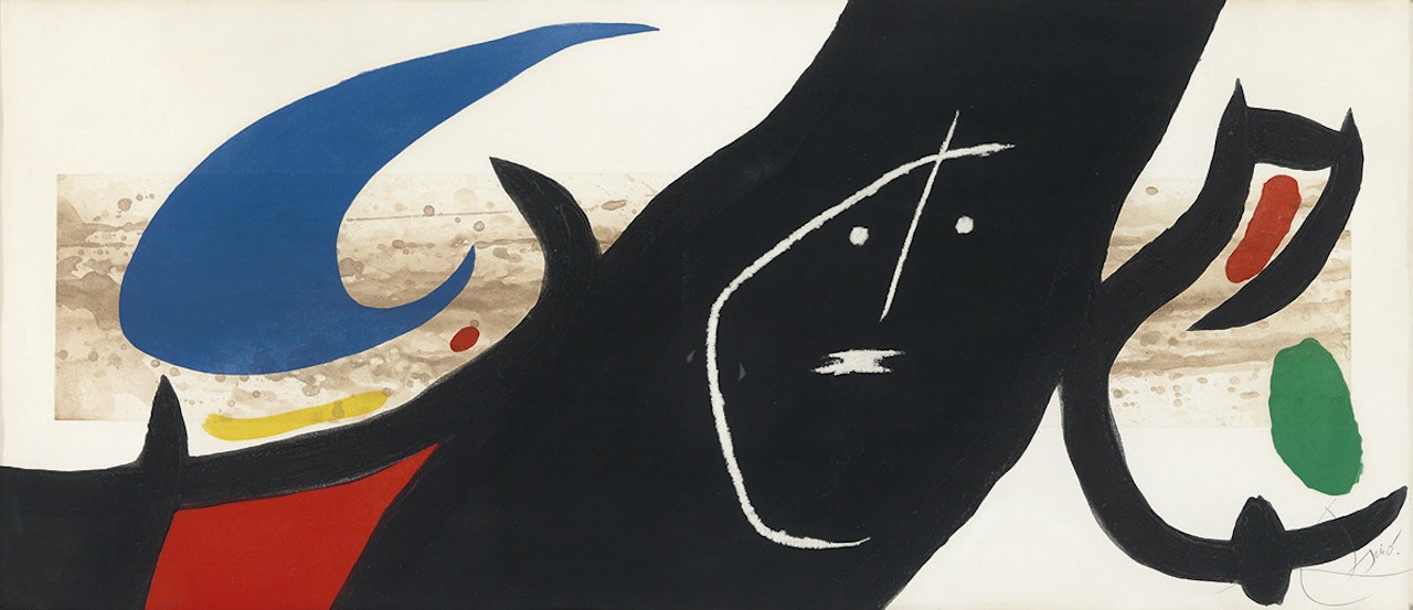 Maja Negra by Joan Miró