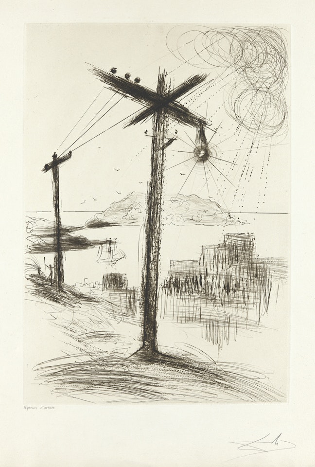 Telegraph Hill by Salvador Dali