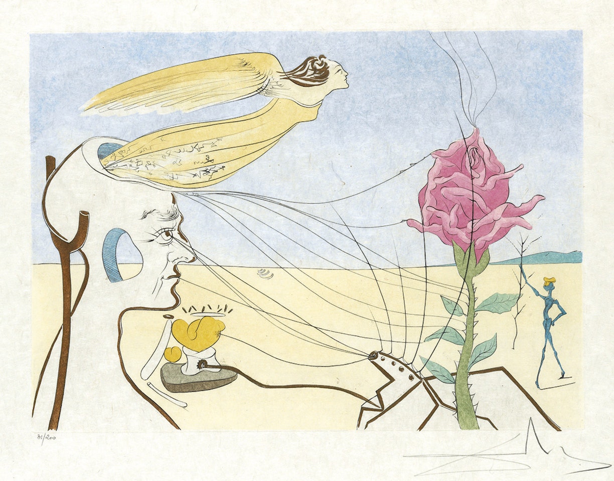The Dream by Salvador Dali