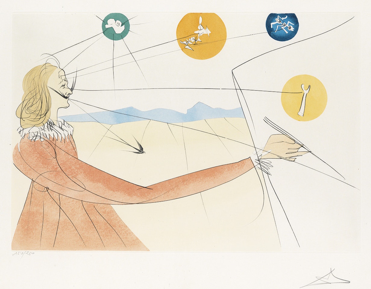 Dalínian Prophecy by Salvador Dali