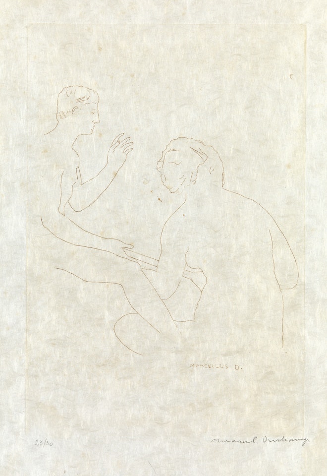 Morceaux choisis d'après Ingres, I by Marcel Duchamp
