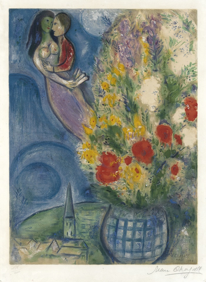 Les Coquelicots by Marc Chagall