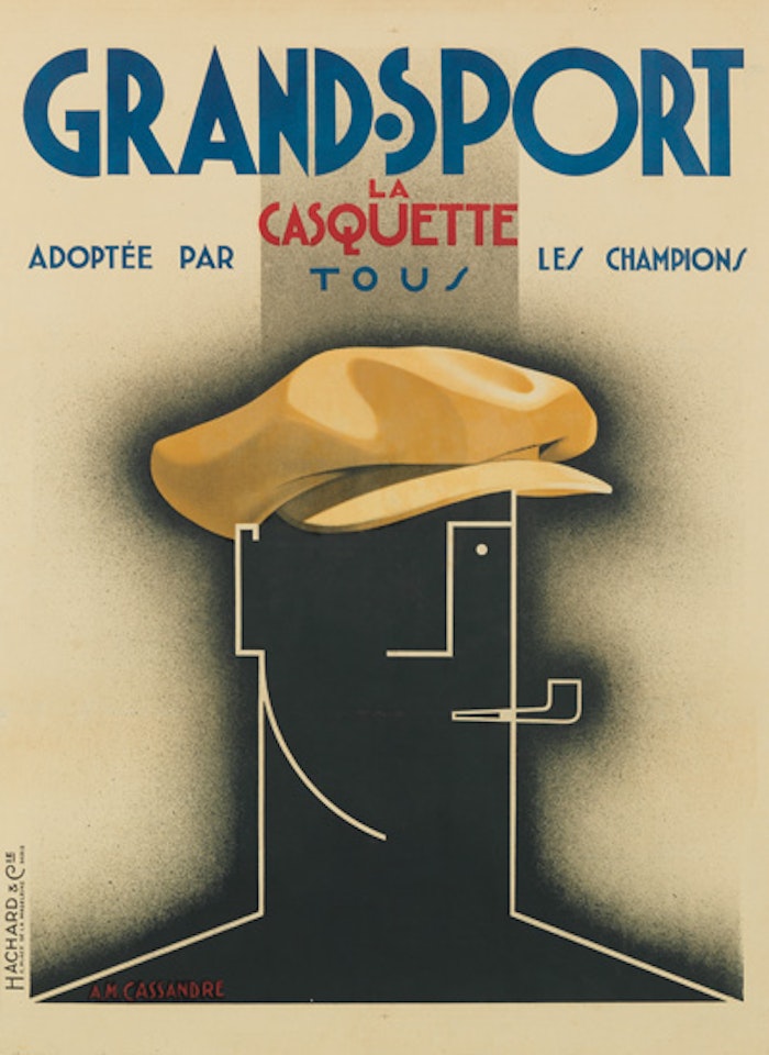 Grand-sport by Cassandre (Adolphe Jean-Marie Mouron)