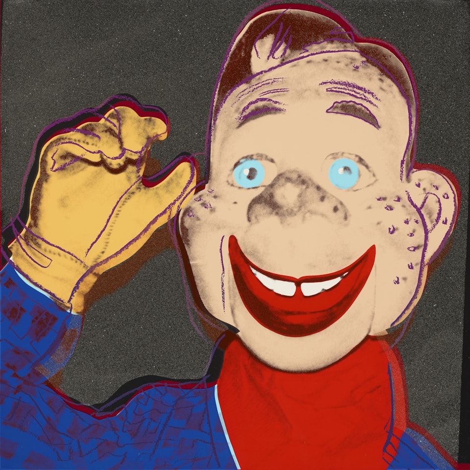 Howdy Doody, from Myths by Andy Warhol