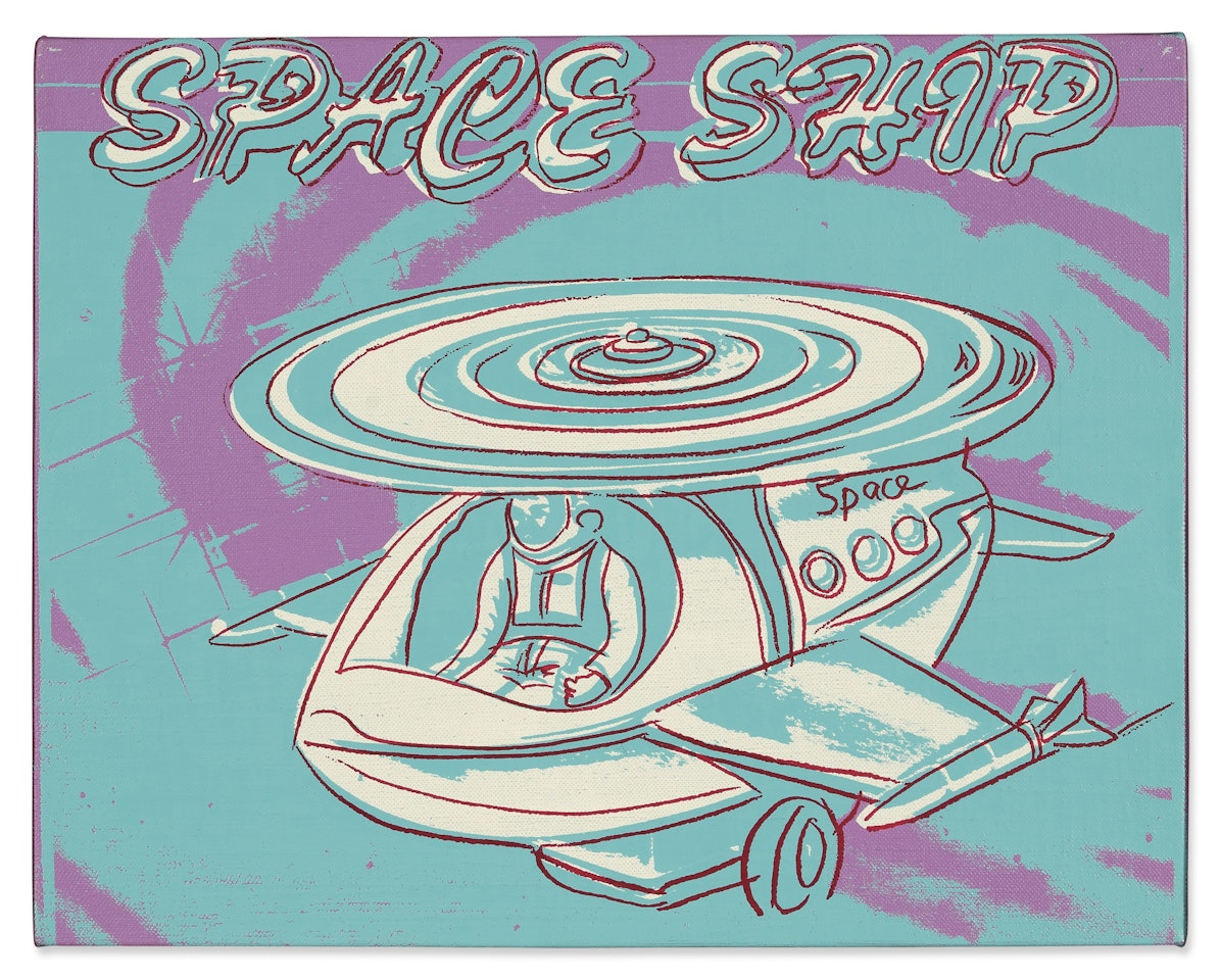 Space Ship by Andy Warhol