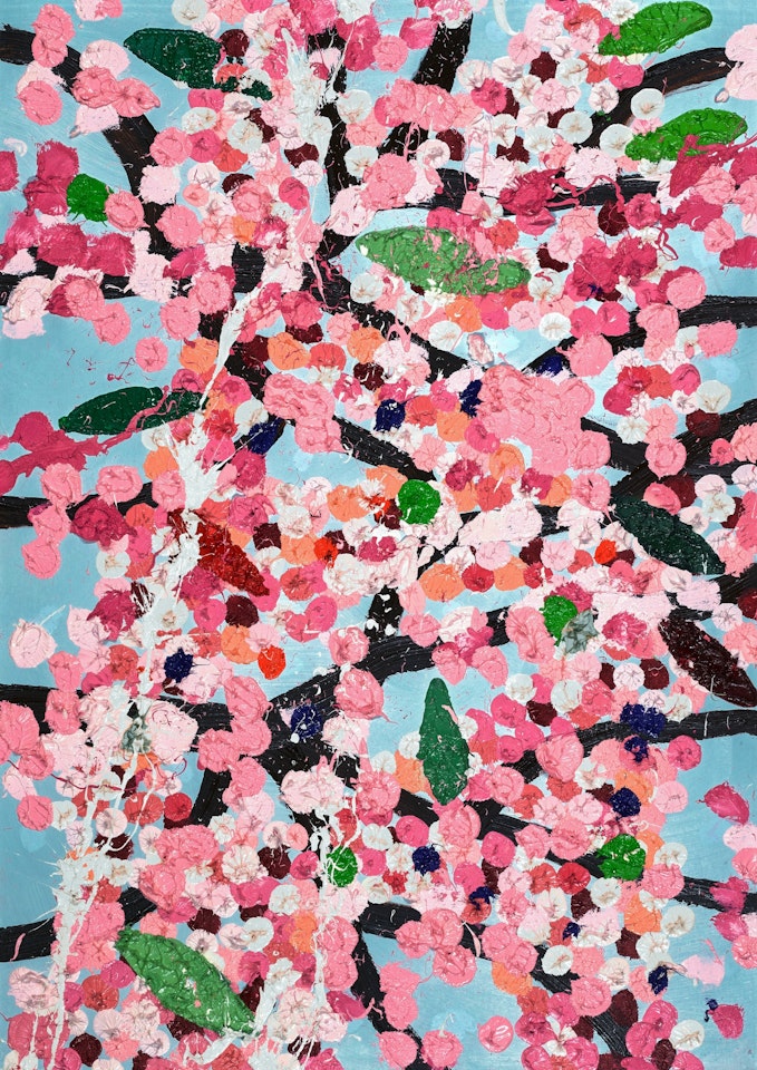 Stillness Blossom by Damien Hirst