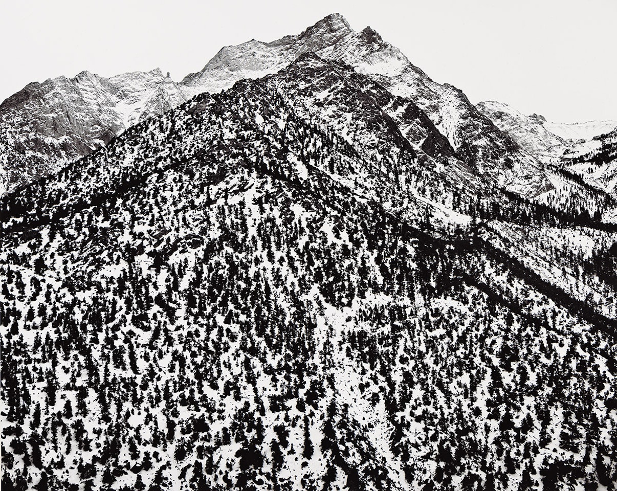 Lone Pine Peak, Sierra Nevada, California, from Portfolio V by Ansel Adams