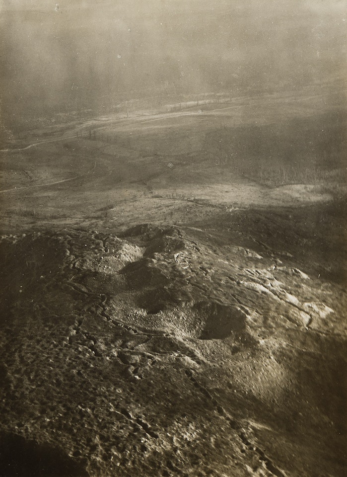 Vauquois Mine Crater (Argonne Sector) by Edward Steichen