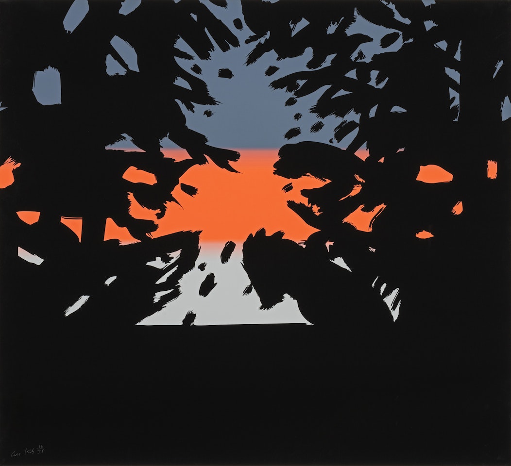 Sunset 2 by Alex Katz