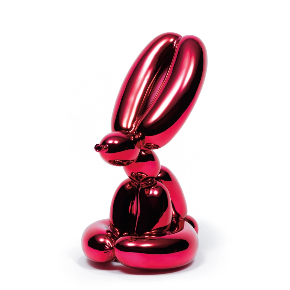 Balloon Rabbit (Red) by Jeff Koons