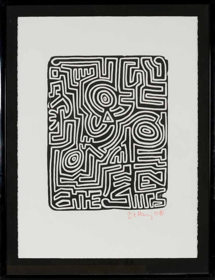 Stones (From Stones Portfolio) by Keith Haring
