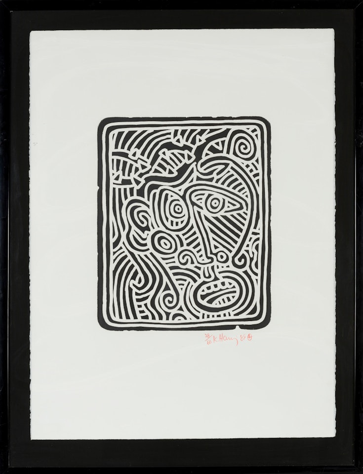 Stones (From Stones Portfolio) by Keith Haring