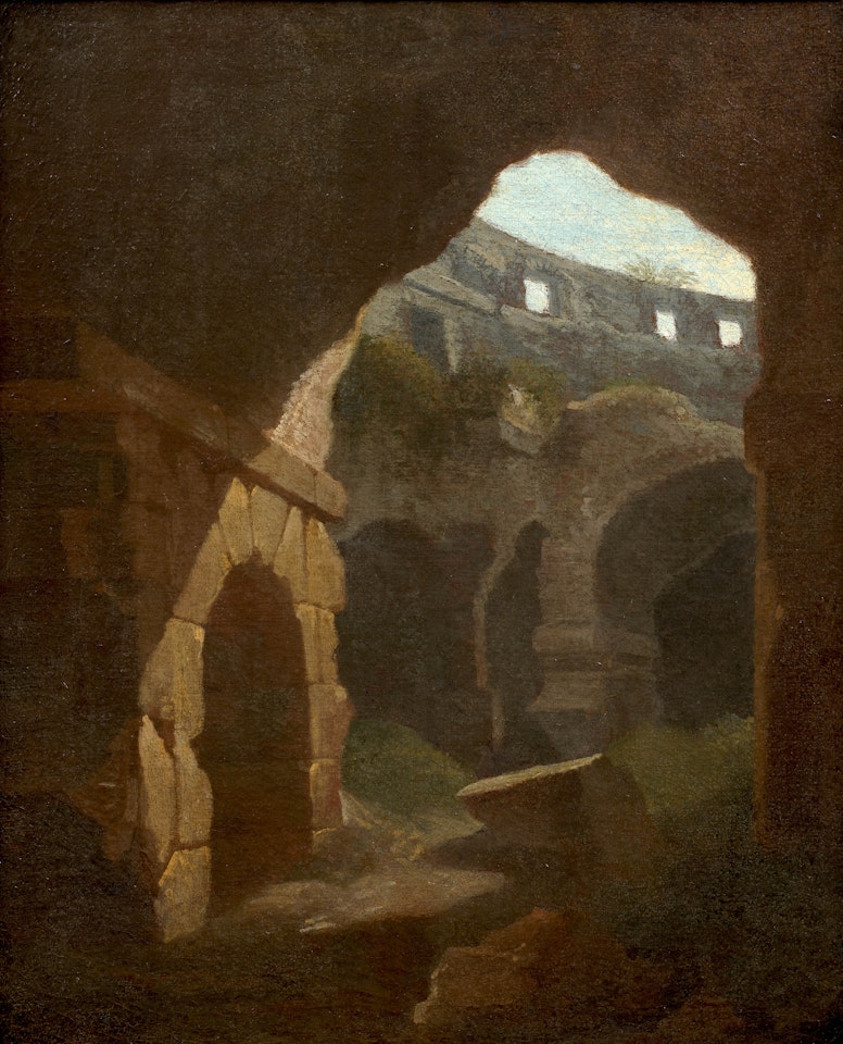 L"intérieur du Colisée by French School