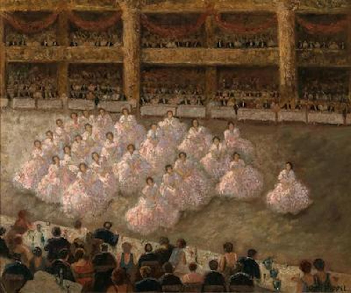 Debutantes in the Ballroom by Otto Pippel