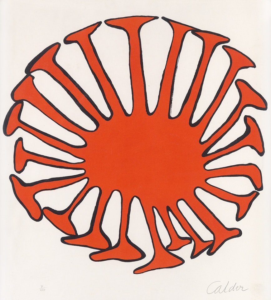 Polyphode Rouge by Alexander Calder