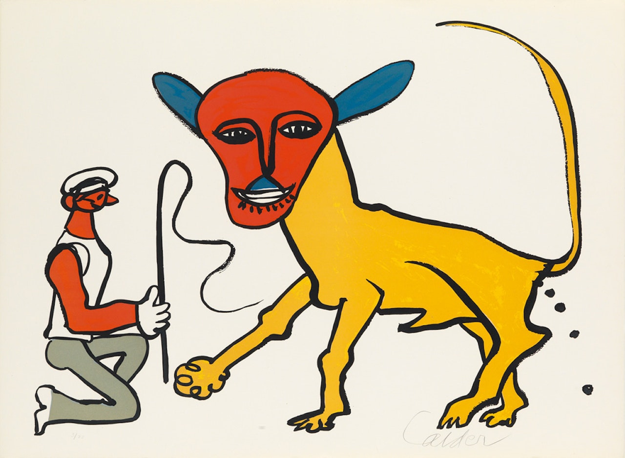 Lion Tamer by Alexander Calder