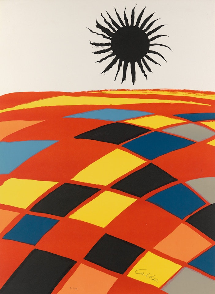 Soleil Noir by Alexander Calder