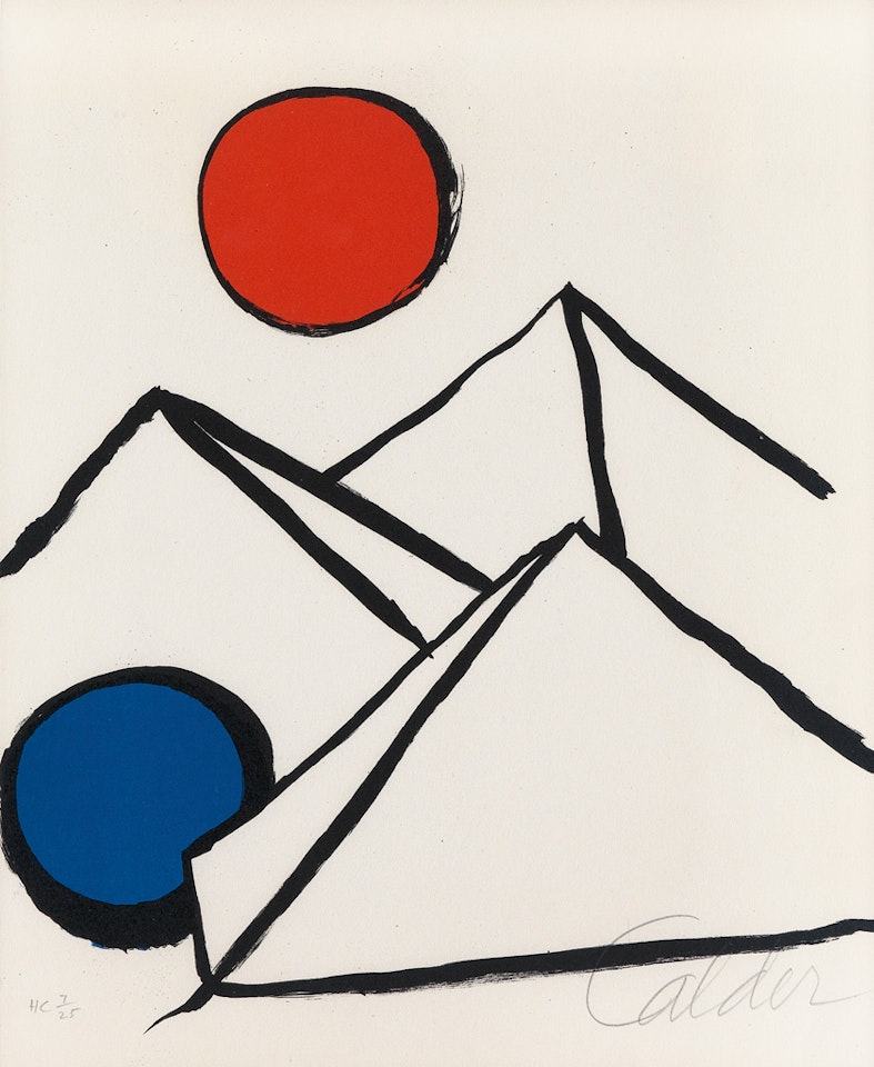 Fits And Starts by Alexander Calder