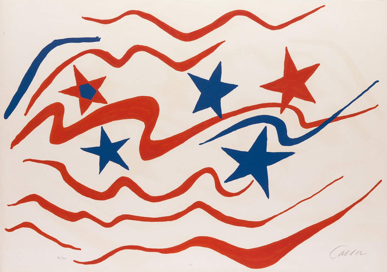 Stars And Stripes by Alexander Calder