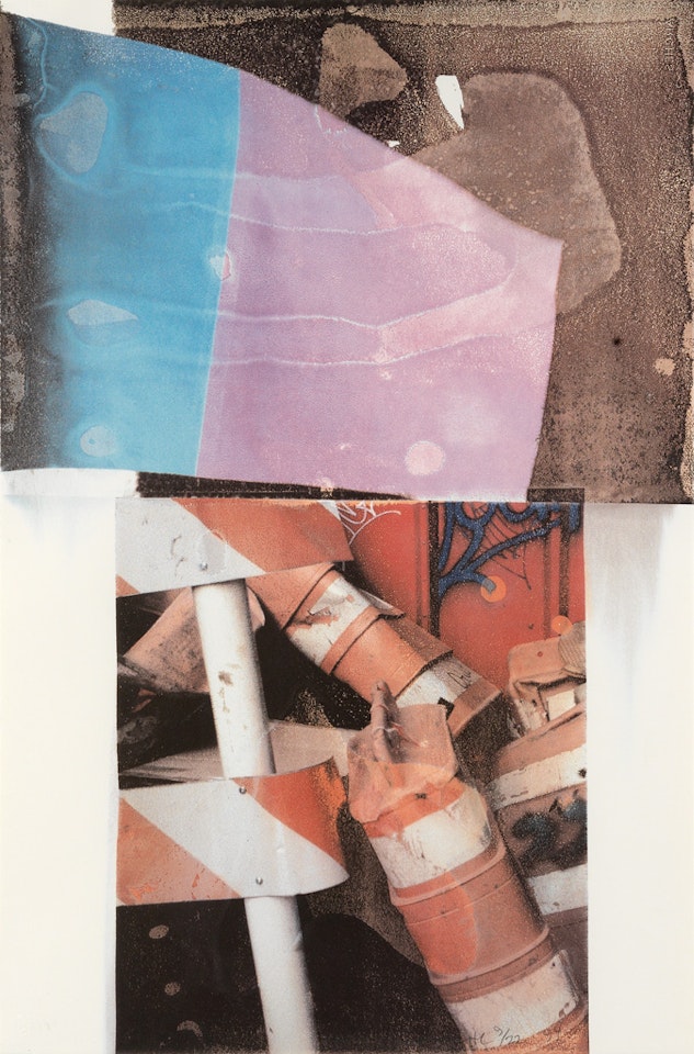 Tribute 21 by Robert Rauschenberg