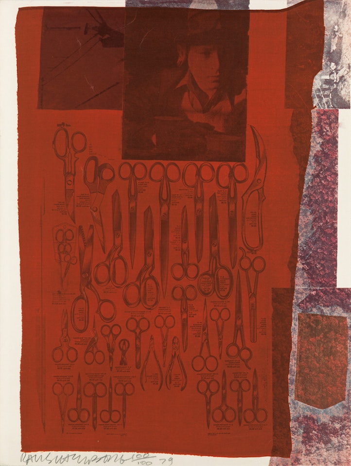 More Distant Visible Part Of The Sea by Robert Rauschenberg