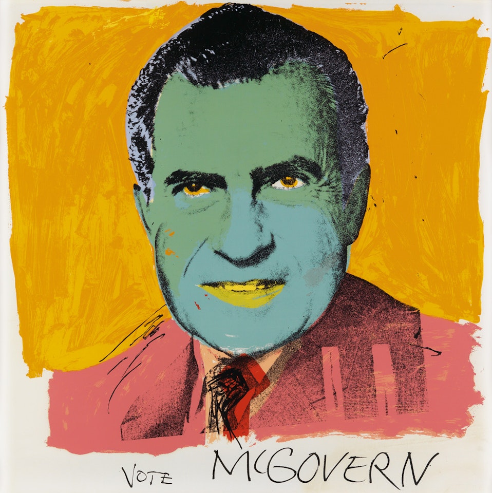 Vote Mcgovern by Andy Warhol