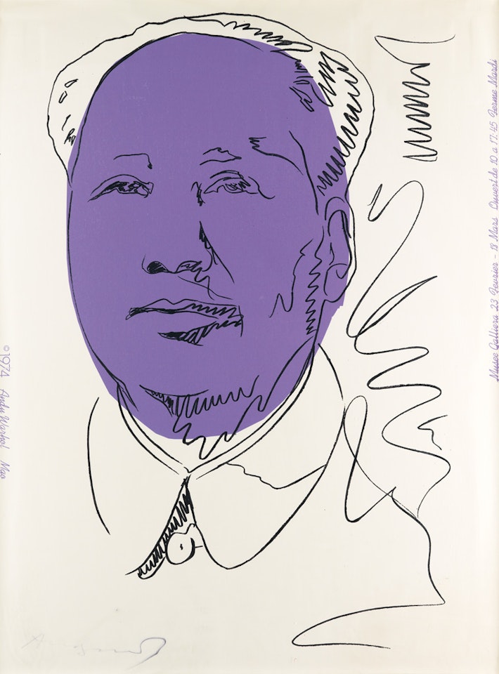 Mao by Andy Warhol