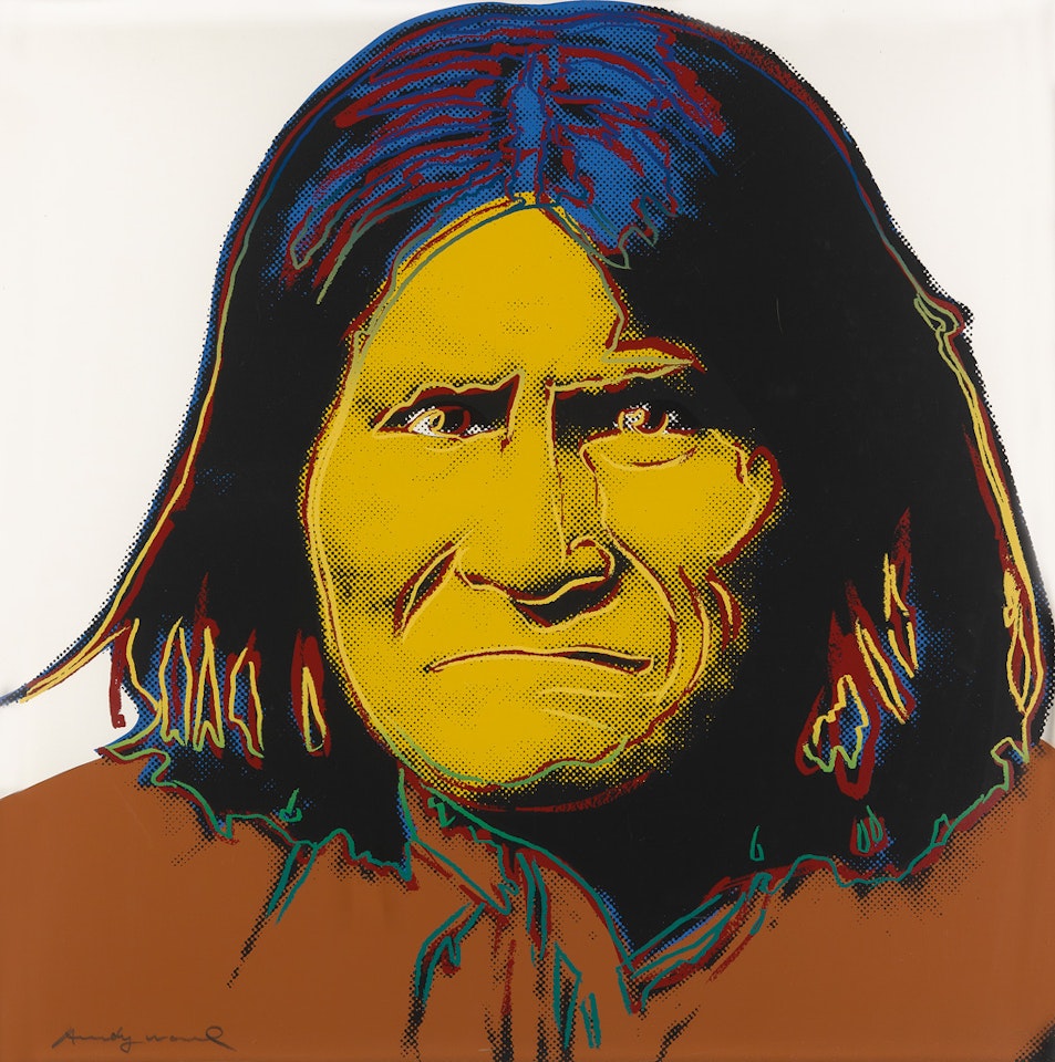 Geronimo by Andy Warhol