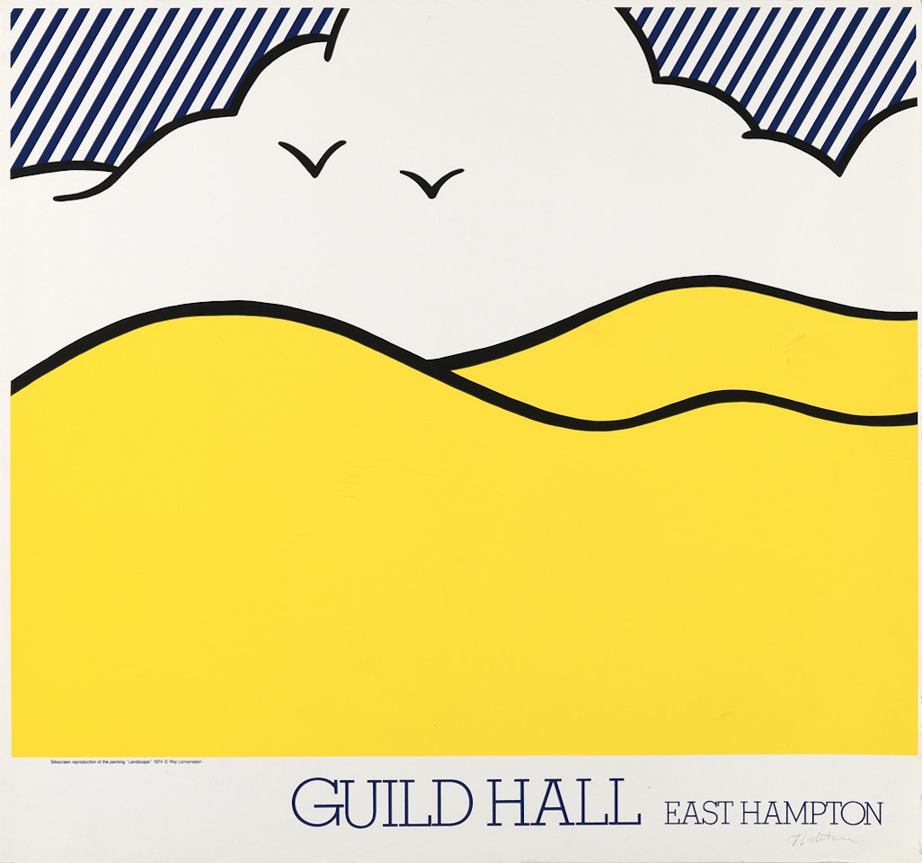 Guild Hall East Hampton by Roy Lichtenstein