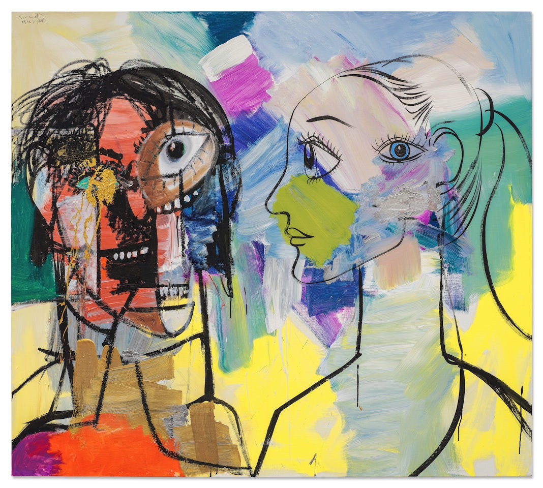 Artist and Muse by George Condo