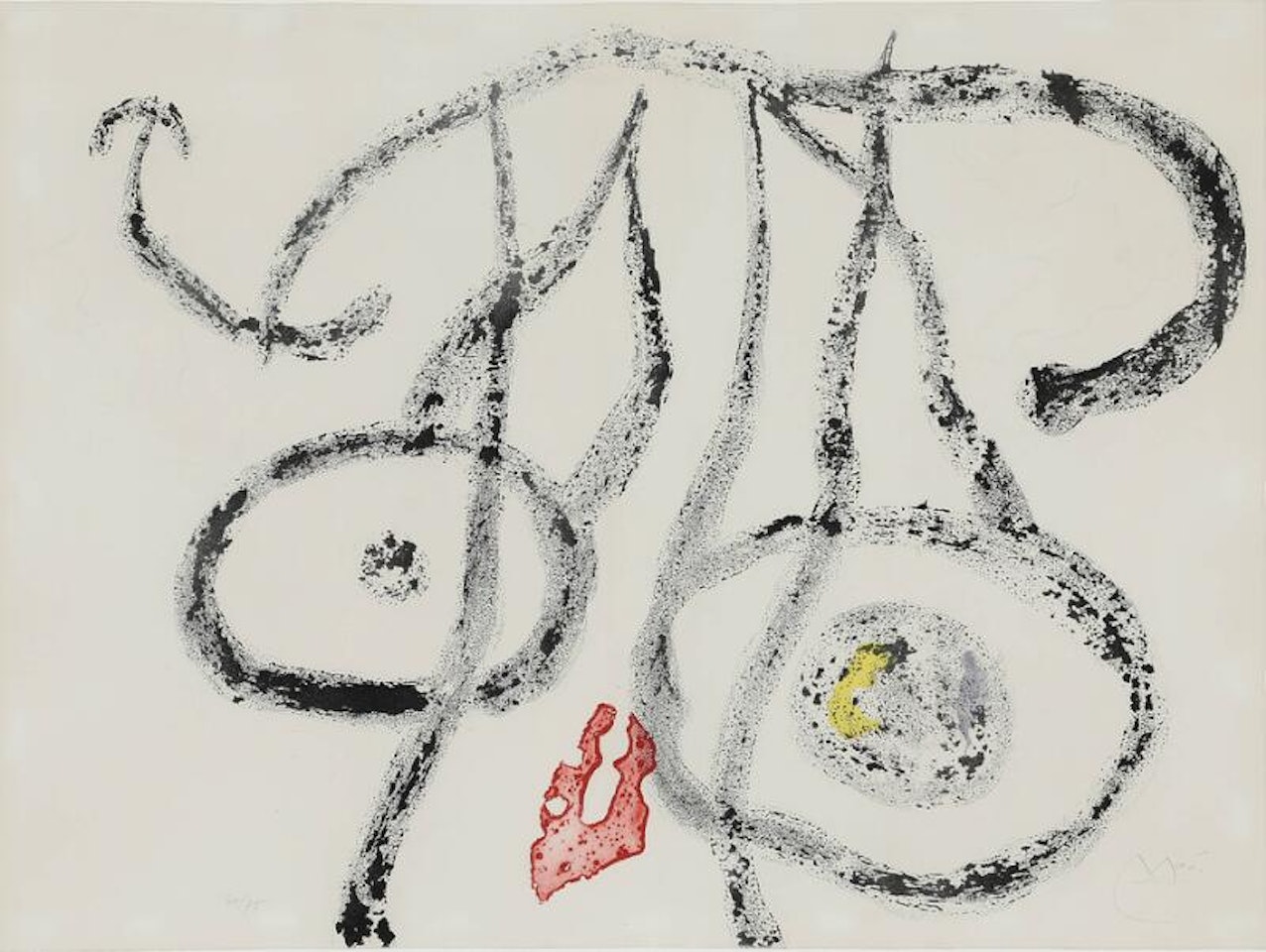 “Le Porteu d"Eau II” by Joan Miró