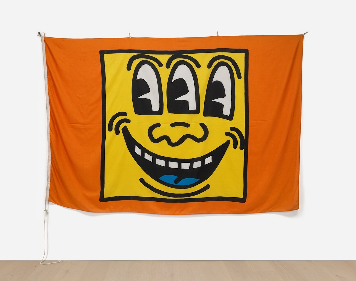 Untitled, from Gran Pavese - The Flag Project by Keith Haring
