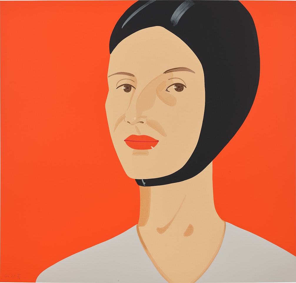 Bathing Cap (Ada) (S. 499) by Alex Katz