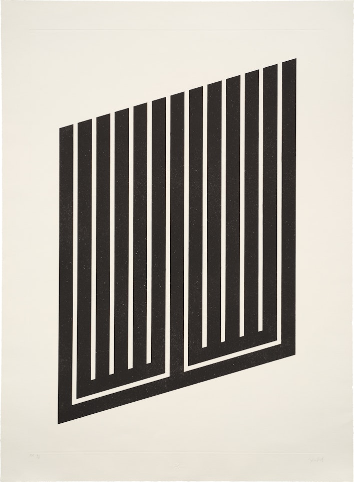 Untitled: one plate (S. 99) by Donald Judd