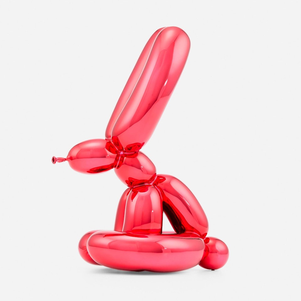 Balloon Rabbit (Red) by Jeff Koons