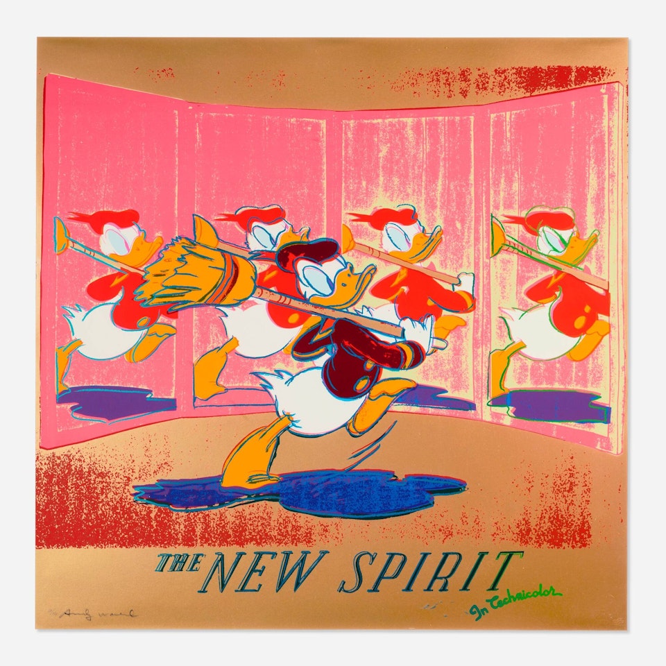 The New Spirit (Donald Duck) (from the Ads Series) by Andy Warhol