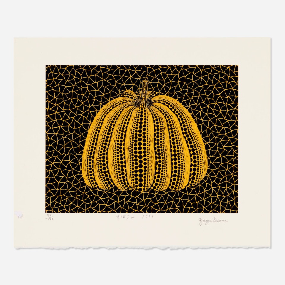 Pumpkin YY by Yayoi Kusama