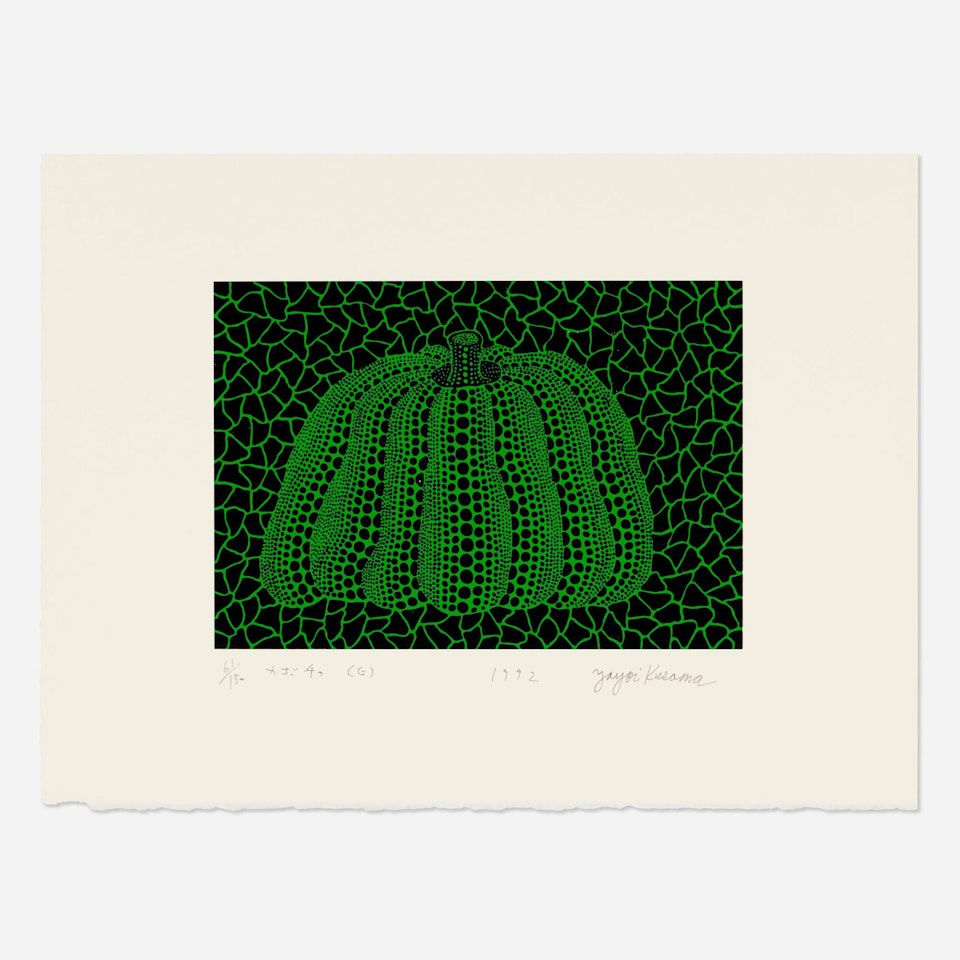 Pumpkin G by Yayoi Kusama