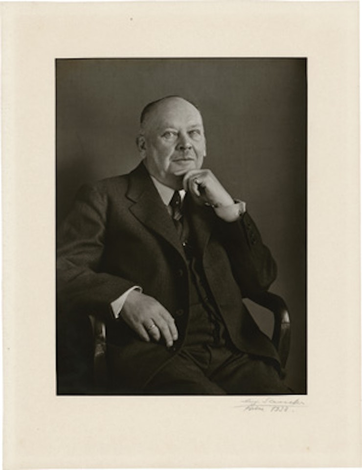 Portrait of a citizen by August Sander