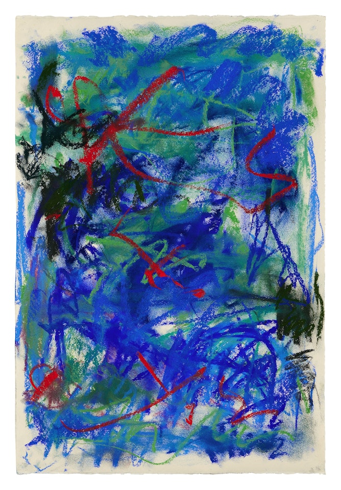 Pastel by Joan Mitchell