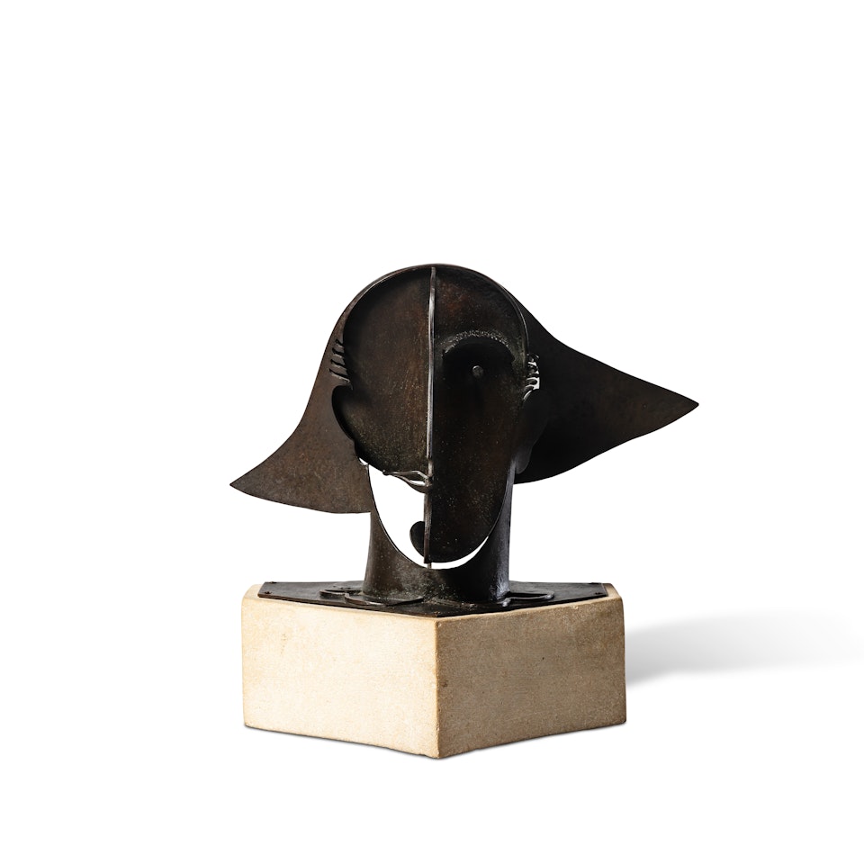 Tête d"arlequin (Version I) by Pablo Gargallo