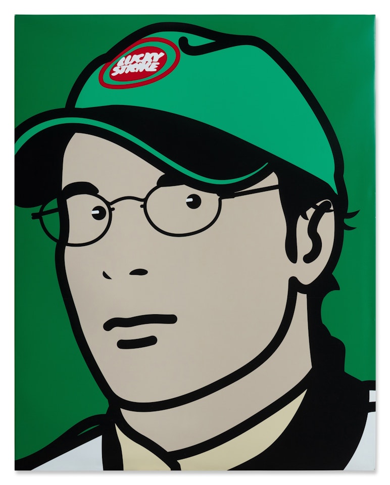 Jacques, racing driver. 2. 2002 by Julian Opie