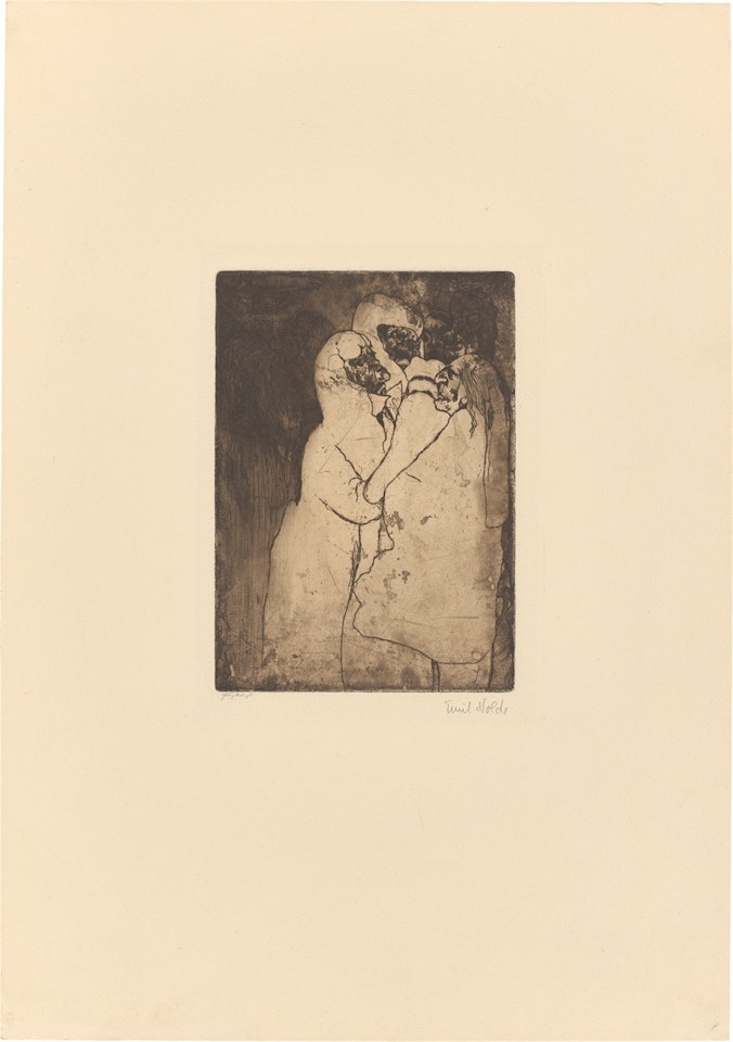 ”Klatsch” by Emil Nolde